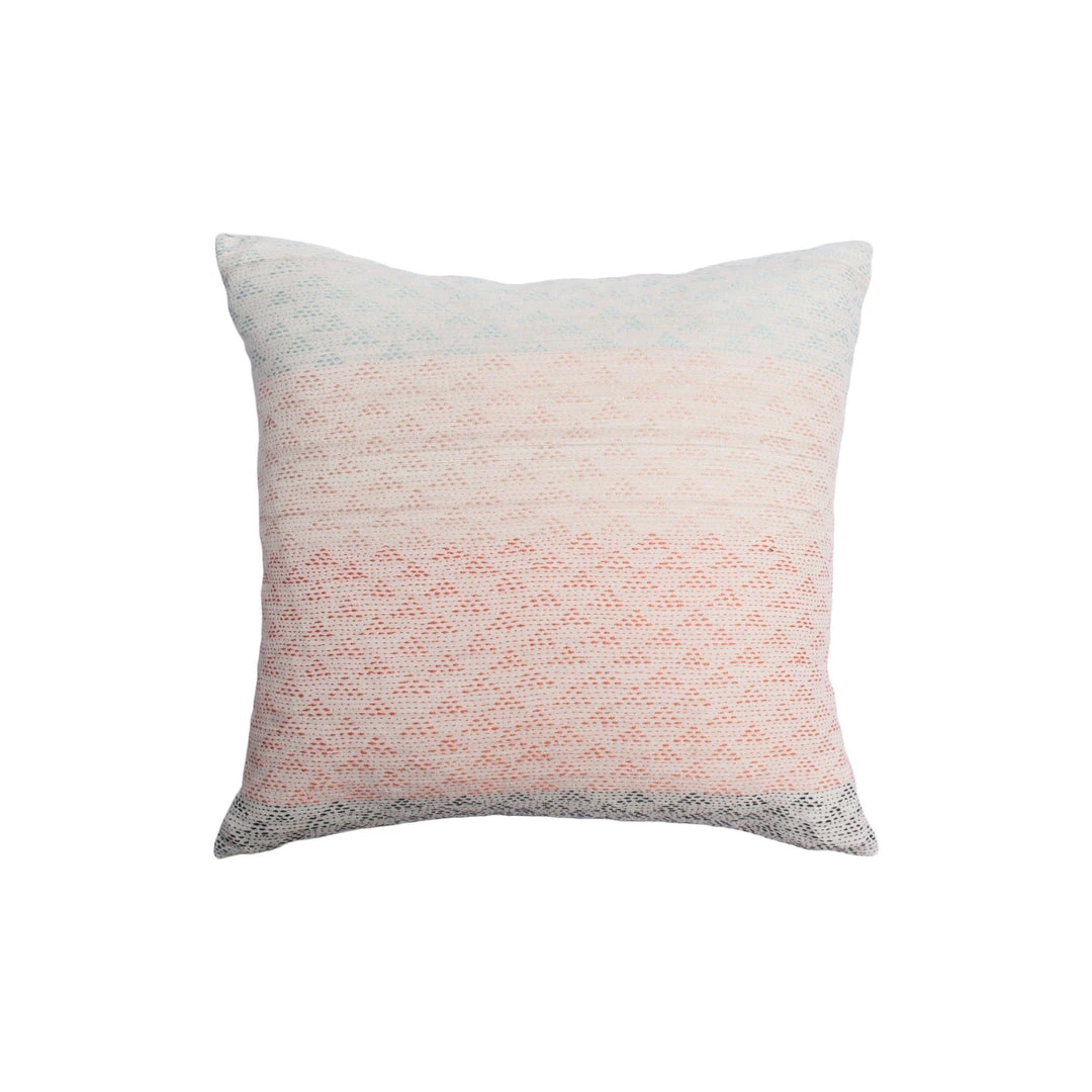 Leah Singh Eva Throw Pillow Cover - Ivory + Coral Home Goods Leah Singh Eva Throw Pillow Cover - Ivory + Coral Home Goods