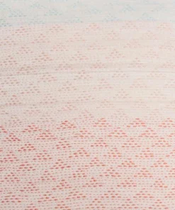 Leah Singh Eva Throw Pillow Cover - Ivory + Coral Home Goods