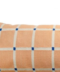 Leah Singh Grid Large Lumbar Pillow Cover