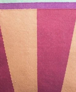 Leah Singh Handcrafted Jordan Throw Pillow Cover - Blush