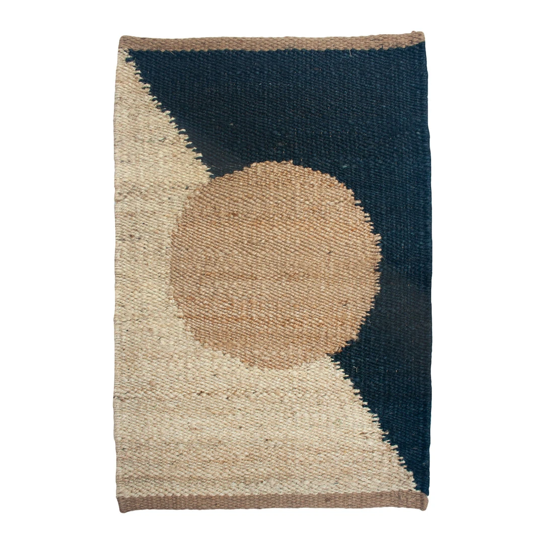 Leah Singh Home Goods Margeaux Circle Jute Rug 1 Leah Singh Home Goods Margeaux Circle Jute Rug