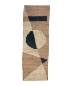 Leah Singh Margeaux Shapes Jute Runner Rug Home Goods
