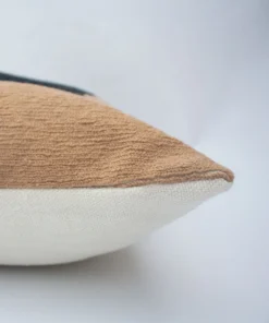 Leah Singh Marianne Square Wool Throw Pillow Cover - Black Home Goods