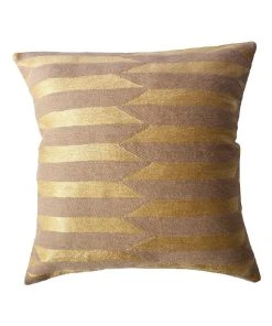 Leah Singh Scarpa Circus Wool Throw Pillow Cover - Mauve