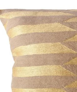 Leah Singh Scarpa Circus Wool Throw Pillow Cover - Mauve