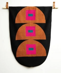 Leah Singh Home Goods Squares Wool Tapestry