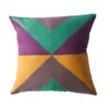 Leah Singh Zimbabwe West Summer Wool Throw Pillow Cover