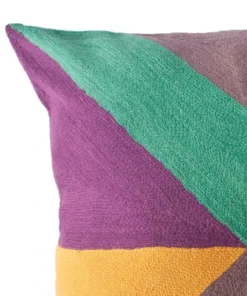 Leah Singh Zimbabwe West Summer Wool Throw Pillow Cover 2 Leah Singh Zimbabwe West Summer Wool Throw Pillow Cover
