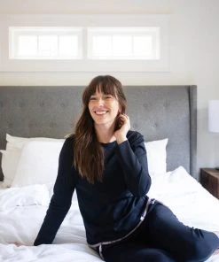 Leena & Lu Pima Long Sleeve And Jogger Set Best Sellers