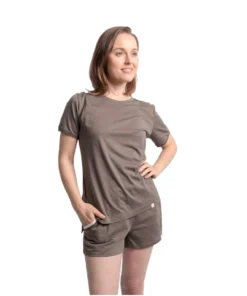 Leena & Lu Pima Tee And Short Pajama Set 6 Leena & Lu Pima Tee And Short Pajama Set