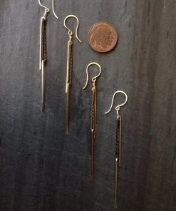 L.Greenwalt Jewelry Best Sellers Sleek Quill Earrings