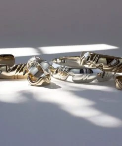 L.Greenwalt Jewelry Abstract Monstera Cuff 17 L.Greenwalt Jewelry Abstract Monstera Cuff