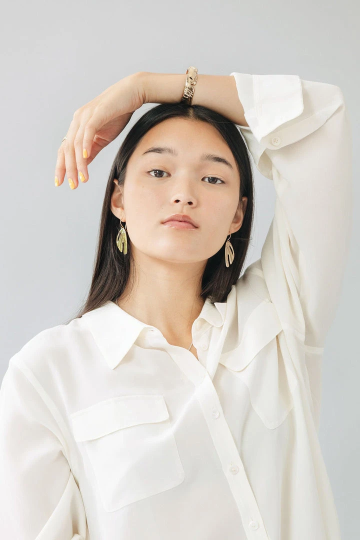 L.Greenwalt Jewelry Abstract Monstera Cuff 5 L.Greenwalt Jewelry Abstract Monstera Cuff