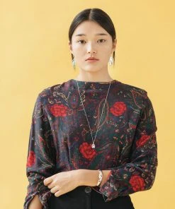 L.Greenwalt Jewelry Abstract Monstera Earrings Special Occasion