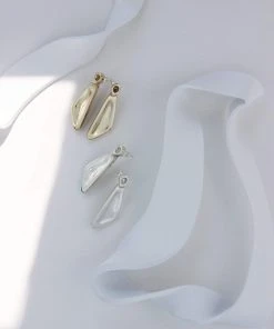 L.Greenwalt Jewelry Abalone Post Earrings