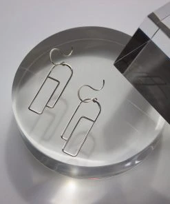 L.Greenwalt Jewelry Streamline Long Profile Earrings 15 L.Greenwalt Jewelry Streamline Long Profile Earrings