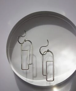 L.Greenwalt Jewelry Streamline Long Profile Earrings 12 L.Greenwalt Jewelry Streamline Long Profile Earrings