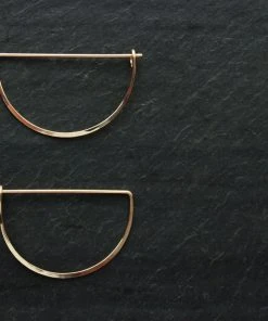 L.Greenwalt Jewelry Crescent Hoop Earrings Best Sellers 9 L.Greenwalt Jewelry Crescent Hoop Earrings Best Sellers