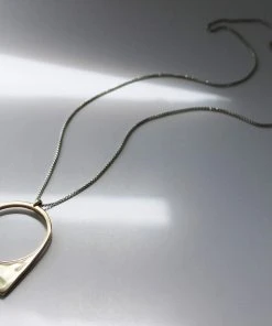 L.Greenwalt Jewelry Contour Necklace 18 L.Greenwalt Jewelry Contour Necklace