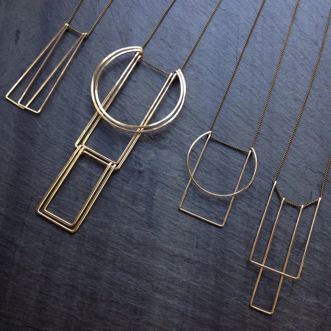 L.Greenwalt Jewelry Full Deco Necklace - Large Best Sellers 3 L.Greenwalt Jewelry Full Deco Necklace - Large Best Sellers