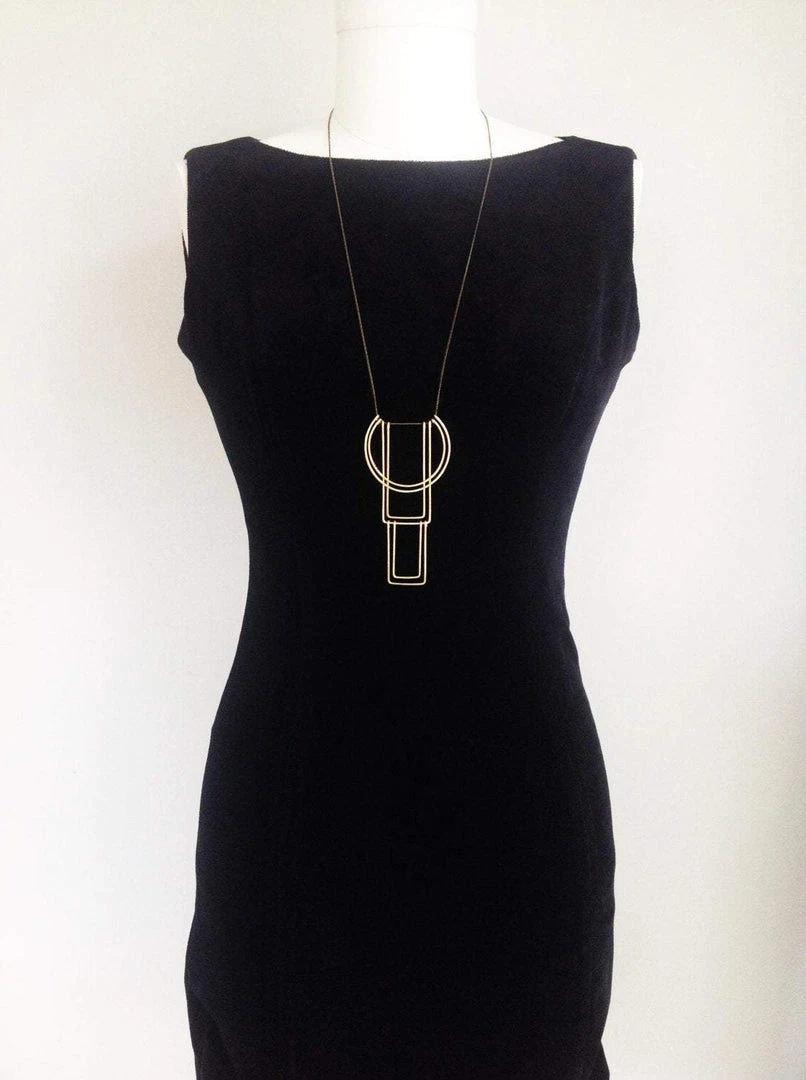 L.Greenwalt Jewelry Full Deco Necklace - Large Best Sellers 2 L.Greenwalt Jewelry Full Deco Necklace - Large Best Sellers