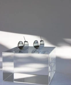 L.Greenwalt Jewelry Euphorbia Hoop Earrings