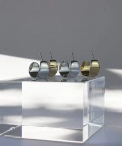 L.Greenwalt Jewelry Euphorbia Hoop Earrings