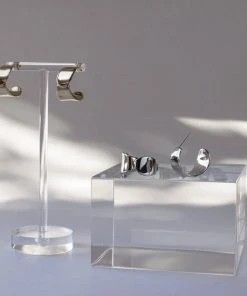 L.Greenwalt Jewelry Euphorbia Hoop Earrings