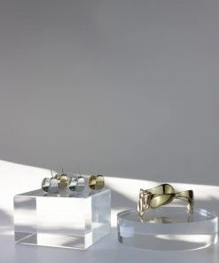 L.Greenwalt Jewelry Euphorbia Hoop Earrings