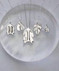 L.Greenwalt Jewelry Best Sellers Monstera Necklace