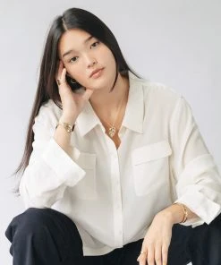 L.Greenwalt Jewelry Best Sellers Monstera Necklace