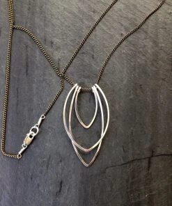 L.Greenwalt Jewelry Flame Necklace - Small