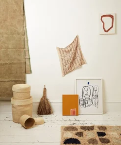 Minna Lidded Palm Basket