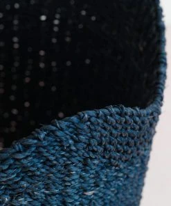 LIKHÂ Black Scallop Basket Home Goods