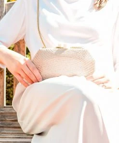 LIKHÂ Dusty Rose Clutch Special Occasion