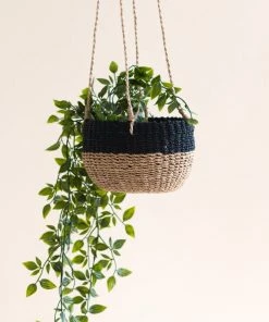 LIKHÂ Colorblock Hanging Planter Basket Home Goods
