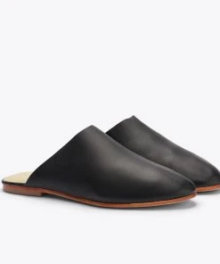 Nisolo Lima Slip On Mule - Black