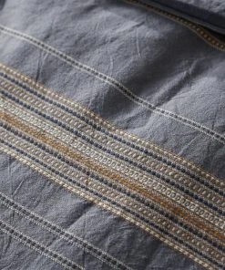 Coyuchi Lobos Sham - Azure / Indigo