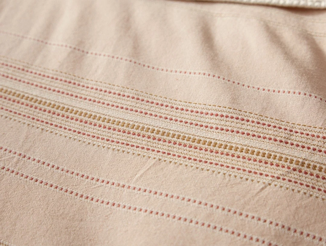 Coyuchi Home Goods Lobos Sham - Cork / Rosehip 5 Coyuchi Home Goods Lobos Sham - Cork / Rosehip