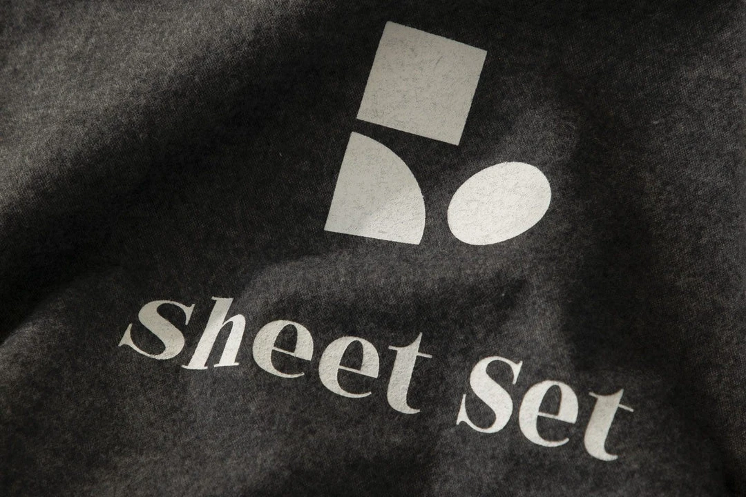 Looma Flannel Sheet Set - Charcoal Home Goods 4 Looma Flannel Sheet Set - Charcoal Home Goods