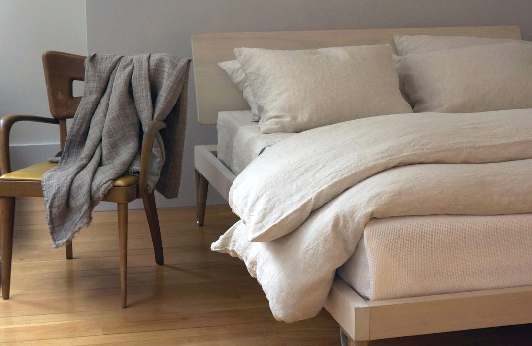 Area Home Louie Linen Duvet Cover - Natural Home Goods 1 Area Home Louie Linen Duvet Cover - Natural Home Goods