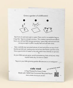 Cute Root Love Love Love Plantable Cards - 10 Pack Greeting Cards