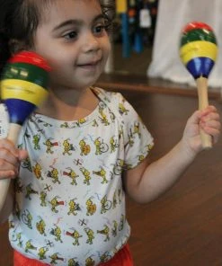 Lucky Bug Clothing Baby's Essential Bamboo Marching Band Onesie Made In USA