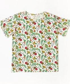 Lucky Bug Clothing Kids' + Baby Kids' Veggie Garden Bamboo T-Shirt