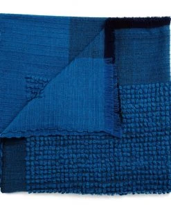 Studio Variously Macaroon Merino Wool Throw Blanket - Midnight Home Goods