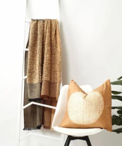 Studio Variously Home Goods Macaroon Merino Wool Throw Blanket