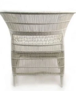 Mbare Furniture Malawi Cane Chair - White