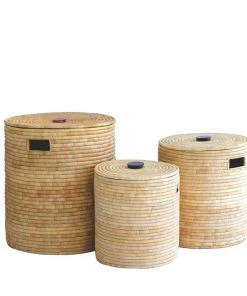 Mbare Malawi Mahogany Handle Basket 7 Mbare Malawi Mahogany Handle Basket