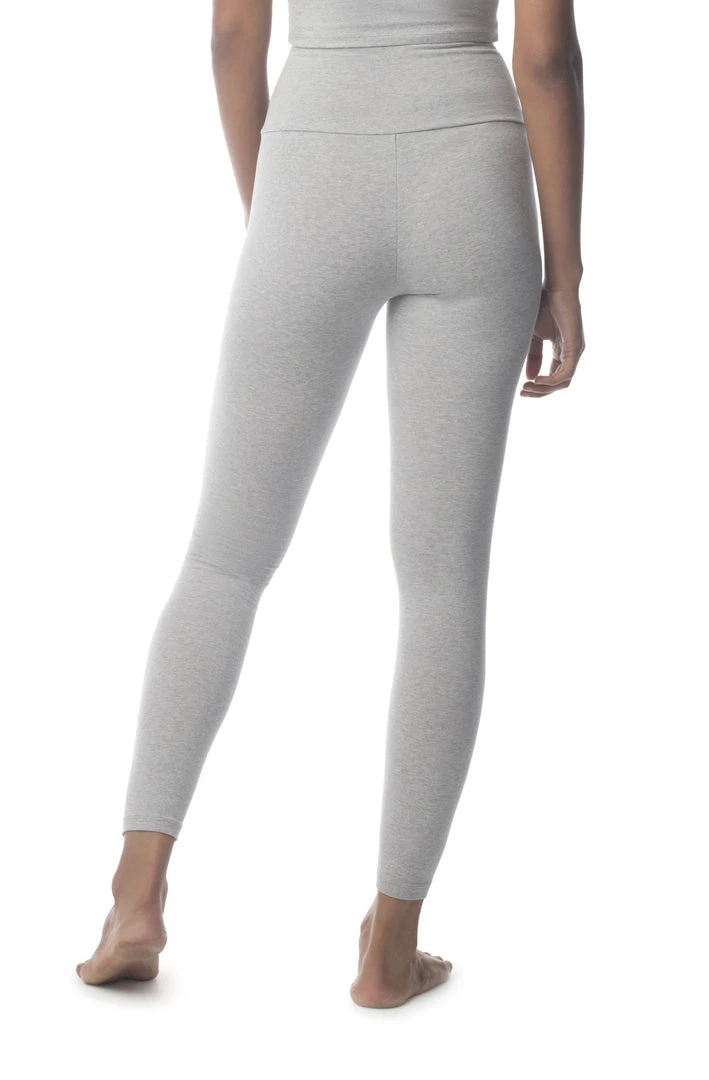 Synergy Organic Clothing Manipura Legging - Heather Gray 2 Synergy Organic Clothing Manipura Legging - Heather Gray