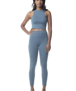 Synergy Organic Clothing Manipura Legging - Teal